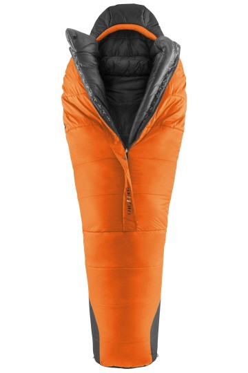 HL MYSTIC :  Sac de couchage 4 saisons - 1,5 kg - Température de confort de -3°C - Vue ouverte - Marque Ferrino.