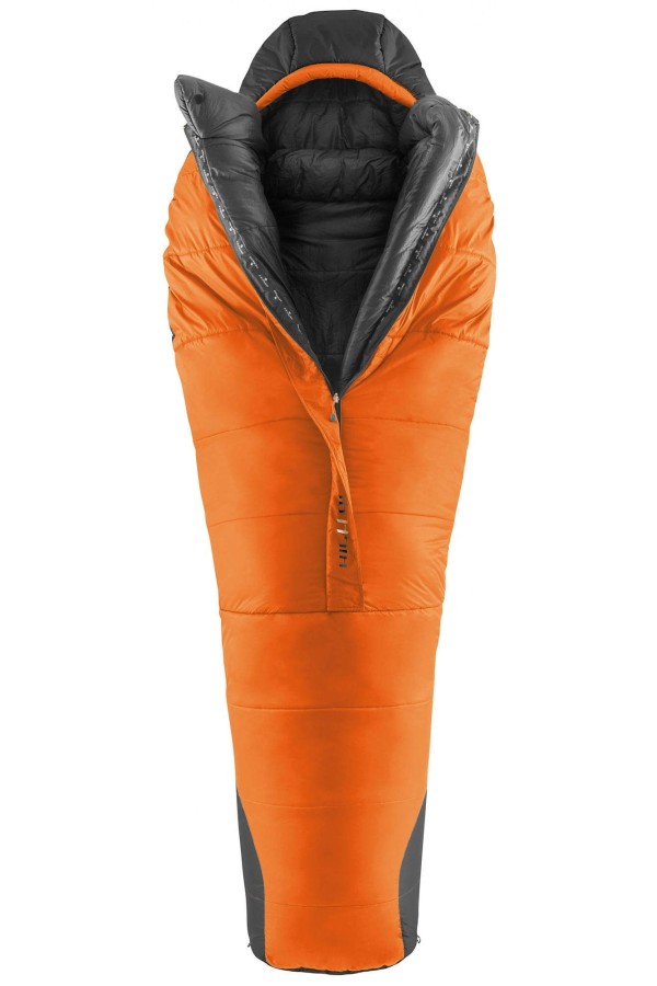HL MYSTIC :  Sac de couchage 4 saisons - 1,5 kg - Température de confort de -3°C - Vue ouverte - Marque Ferrino.
