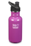 GOURDE INOX CLASSIC - 532 ml  - Bouchon Sport 3.0 : Couleur Wild orchid - Rose - Marque Klean Kanteen