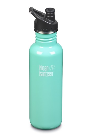 GOURDE INOX CLASSIC - 800 ml - Bouchon Sport 3.0 : Couleur Sea crest - Vert clair - Marque