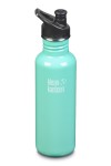 GOURDE INOX CLASSIC - 800 ml  - Bouchon Sport 3.0 : Couleur Sea crest - Vert clair - Marque