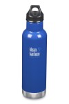 GOURDE INOX ISOLATED CLASSIC - Isotherm - 592 ml - Bouchon Loop : Couleur Coastal waters - Bleu - Marque Klean Kanteen