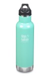 GOURDE INOX ISOLATED CLASSIC - Isotherm - 592 ml - Bouchon Loop : Couleur Sea crest - Vert clair - Marque Klean Kanteen