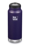 GOURDE INOX ISOLATED CLASSIC - Isotherme - 946 ml - Bouchon Wide Loop : Couleur Kalamata - Violet - Marque Klean Kanteen
