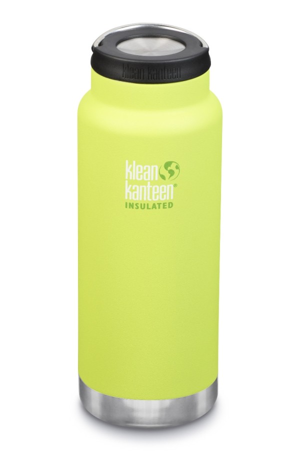 GOURDE INOX ISOLATED CLASSIC - Isotherme - 946 ml - Bouchon Wide Loop : Couleur Juicy pear - Vert poire - Klean Kanteen