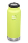 GOURDE INOX ISOLATED CLASSIC - Isotherme - 946 ml - Bouchon Wide Loop : Couleur Juicy pear - Vert poire - Klean Kanteen