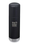 GOURDE INOX KLEAN KANTEEN TKPRO - Isotherme - 500 ml - 16 oz - Vue fermée :  Couleur Shale black mat - Noir mat