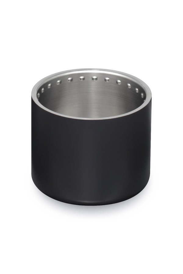 GOURDE INOX KLEAN KANTEEN TKPRO - Isotherme - 750 ml - 25 oz - Vue du gobelet :  Couleur Shale black mat - Noir mat