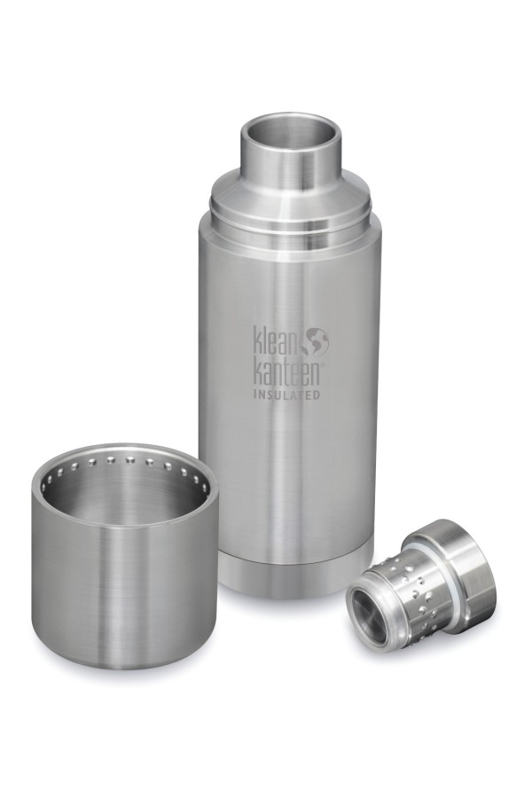 GOURDE INOX KLEAN KANTEEN TKPRO - Isotherme - 750 ml - 25 oz : Couleur Brushed stainless - Inox