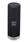 GOURDE INOX KLEAN KANTEEN TKPRO - Isotherme - 750 ml - 25 oz - Vue fermée :  Couleur Shale black mat - Noir mat