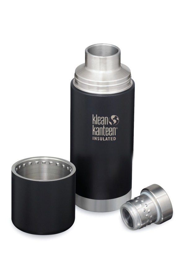 GOURDE INOX KLEAN KANTEEN TKPRO - Isotherme - 750 ml - 25 oz :  Couleur Shale black mat - Noir mat
