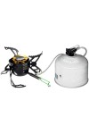 OPTIMUS POLARIS : Réchaud multicombustibles - 4 saisons - Expéditions - Avec usage de cartouche de gaz - Marque Optimus