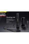 NITECORE P20 V2 - Version 2 : Lampe torche tactique - 1100 lumens - Ensemble des accessoires - Marque Nitecore