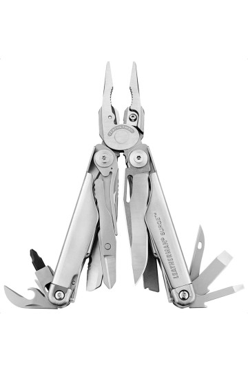 LEATHERMAN SURGE - Couleur inox : Pince multifonction - 21 outils - Marque Leatherman