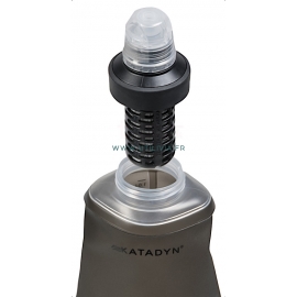 KATADYN BEFREE TACTICAL - 1 litre : Vue du goulot - Marque Katadyn KATADYN BEFREE TACTICAL - 1 litre : Vue du goulot - Marque Katadyn