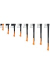 Ensemble des hachettes et haches FISKARS de type " X "