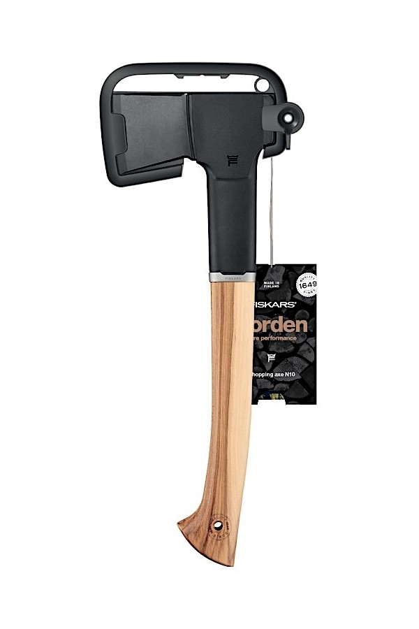 FISKARS NORDEN N10 : Hachette - Taille S - Vue avec notice - Marque Fiskars