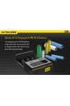 NITECORE NEW i34 : Chargeur de pile universel intelligent - Adaptation aux piles Ni-MH et Ni-Cd - Marque Nitecore