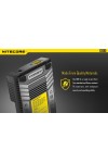 NITECORE NEW i34 : Chargeur de pile universel intelligent - Matériau anti-feu et résistant au flammes - Marque Nitecore