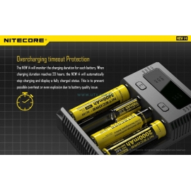 NITECORE NEW i34 : Chargeur de pile universel intelligent - Protection contre la surcharge - Marque Nitecore