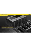 NITECORE NEW i34 : Chargeur de pile universel intelligent - Zoom sur les compartiments - Marque Nitecore