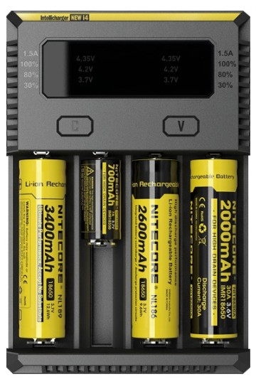 NITECORE NEW i34 : Chargeur de pile universel intelligent - Marque Nitecore