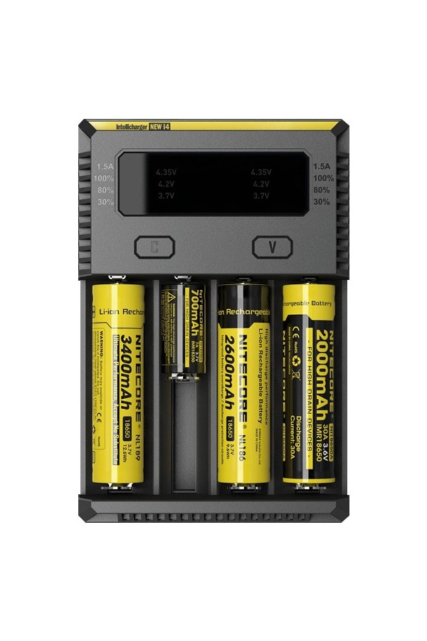 NITECORE NEW i34 : Chargeur de pile universel intelligent - Marque Nitecore