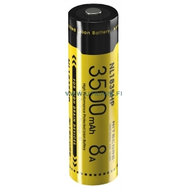 NITECORE NL1835HP : Pile rechargeable Li-ion 18650 - 3500 mAh - Marque Nitecore