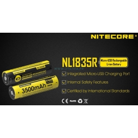 NITECORE NL1835R : Protection interne