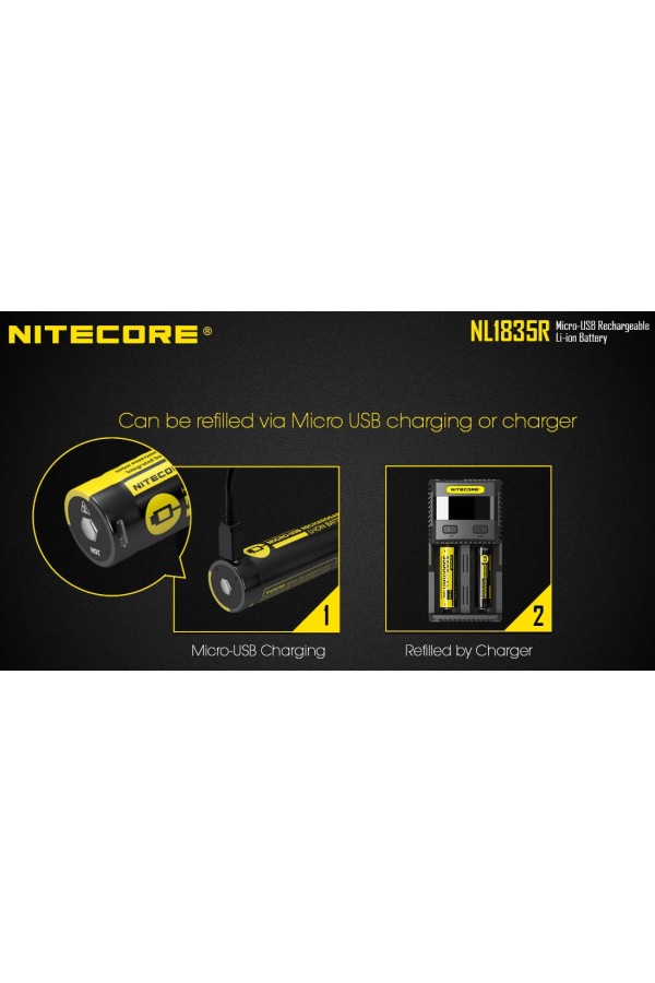 NITECORE NL1835R : Protection interne
