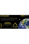 NITECORE NL1835R : Remplace 500 paires de piles CR123