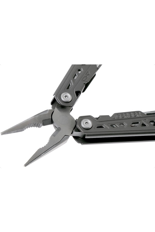 GERBER TRUSS : Pince multifonctions - 17 outils - Zoom sur mâchoires de la pince - Marque Gerber