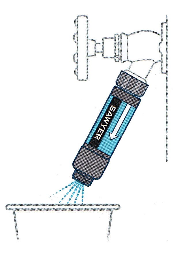 TAP FILTER - SP134 : Usage avec robinet à vis - Marque SAWYER
