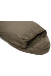 TROPEN- Taille M : Sac de couchage 2 saisons ultra résistant - Zoom sur partie haute - Marque CARINTHIA
