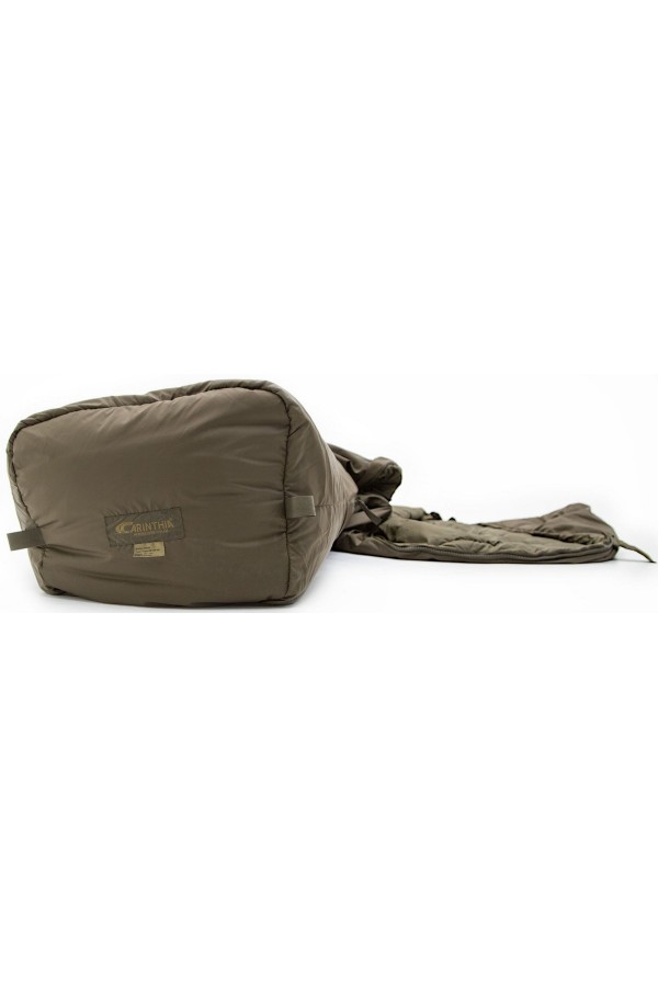 TROPEN - Taille M  : Sac de couchage 2 saisons ultra - Vue de la forme trapézoïdale pour les pieds -  Marque CARINTHIA