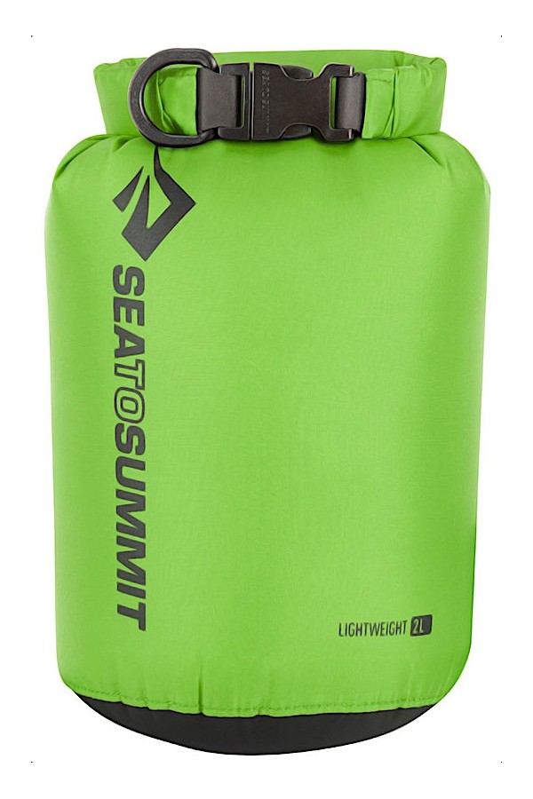 SAC ÉTANCHE LÉGER - 2 litres - Couleur : Vert pomme : 70 Deniers - Marque Sea to Summit