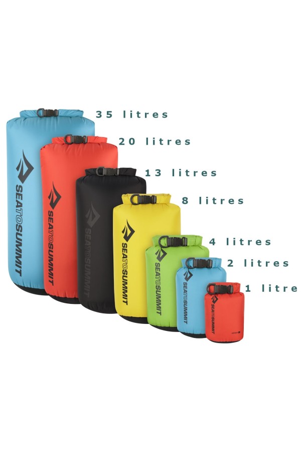 SAC ETANCHE LEGER : Ensemble des tailles - Marque Sea to Summit
