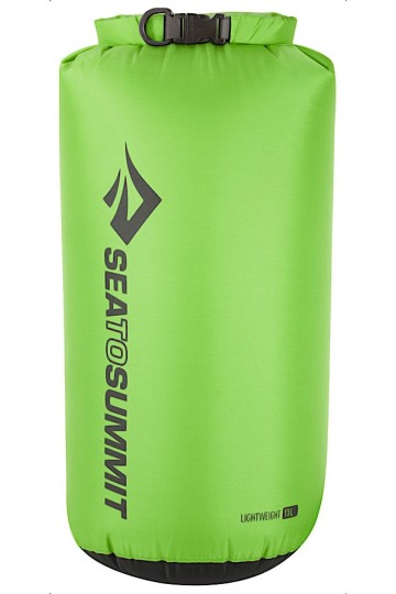 SAC ÉTANCHE LÉGER - 13 litres - Couleur verte : 70 Deniers - Marque Sea to Summit