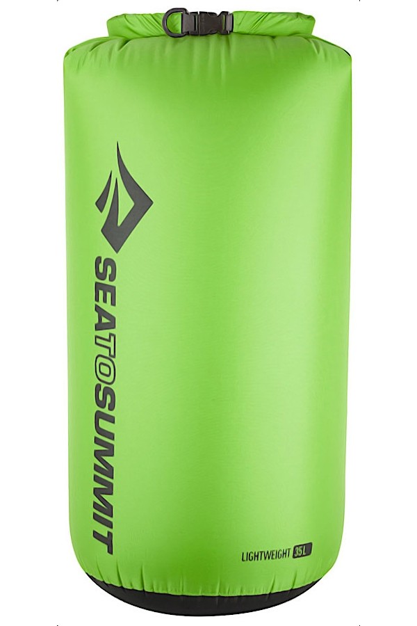SAC ÉTANCHE LÉGER - 35 litres - Couleur verte : 70 Deniers - Marque Sea to Summit