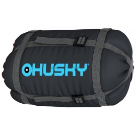 HUSKY PROUD : Sac de couchage 4 saisons - Température de confort de -3°C - Vue du sac de compression - Marque Husky