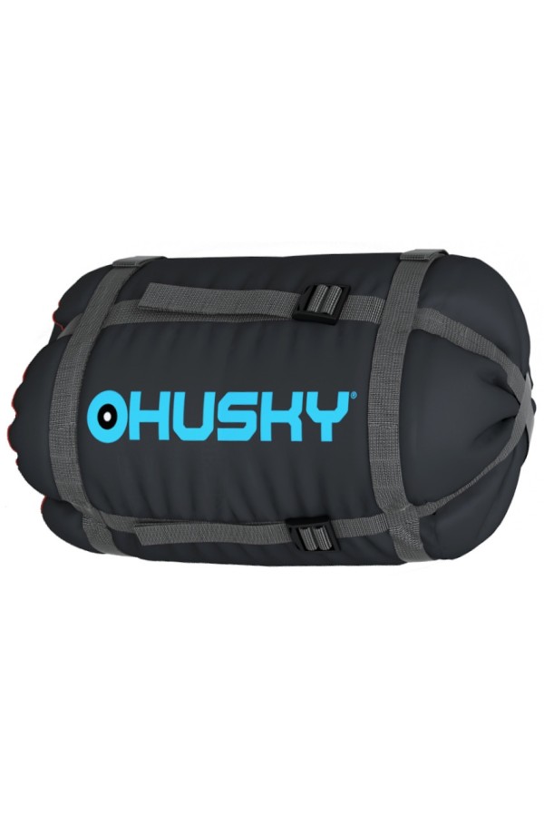 HUSKY PROUD : Sac de couchage 4 saisons - Température de confort de -3°C - Vue du sac de compression - Marque Husky