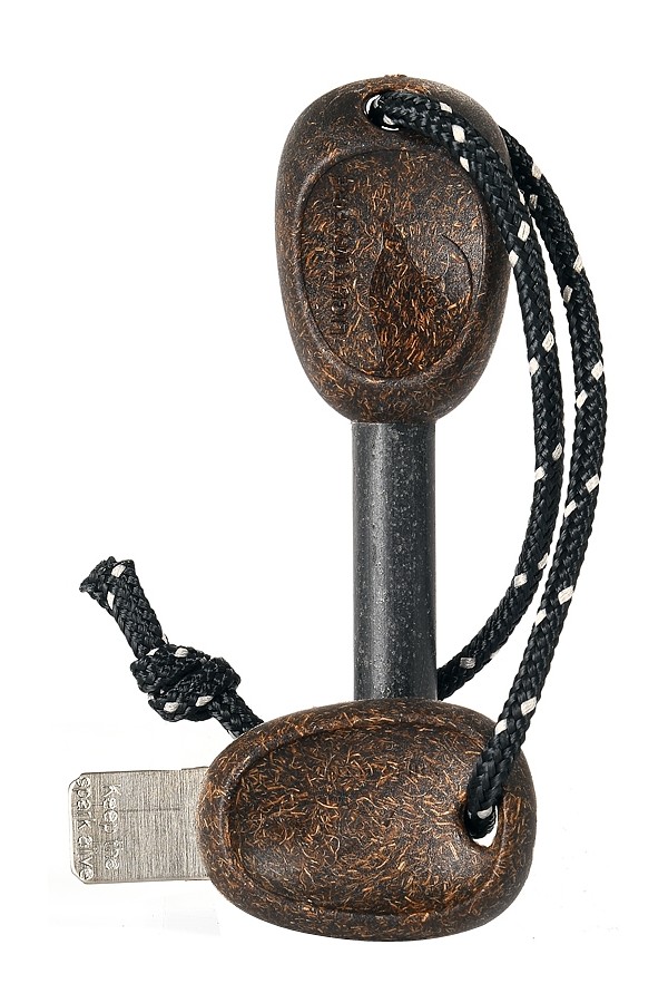 FIRESTEEL 2.0 BIO ARMY : Allume-feu LIGHT MY FIRE - Avec sac - Couleur noix de coco - Marque LIGHT MY FIRE