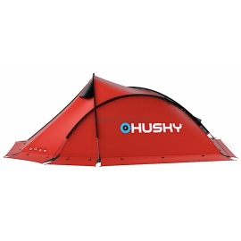 FLAME 2 - Couleur rouge : Tente d'expédition et de haute montagne - 3,2 kg - 2 places - 4 saisons - Autoportante - Marque Husky