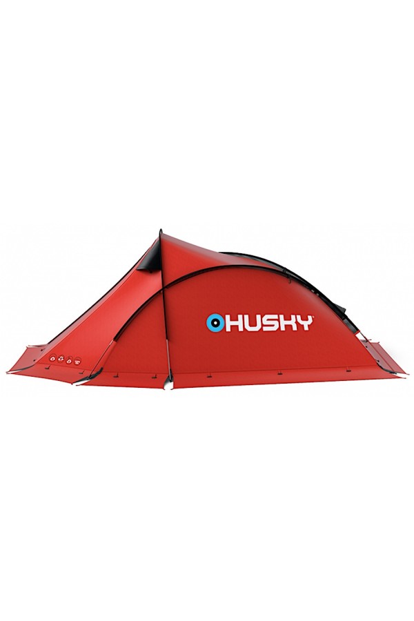FLAME 2 - Couleur rouge : Tente d'expédition et de haute montagne - 3,2 kg - 2 places - 4 saisons - Autoportante - Marque Husky
