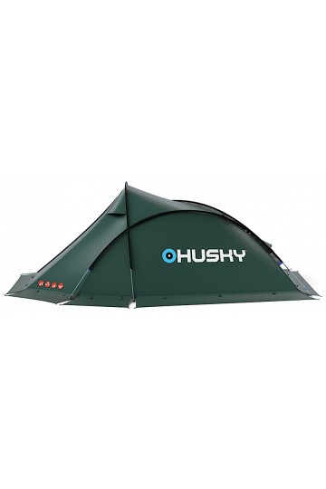 FLAME 2 - Couleur verte : Tente d'expédition et de haute montagne - 3,2 kg - 2 places - 4 saisons - Autoportante - Marque Husky