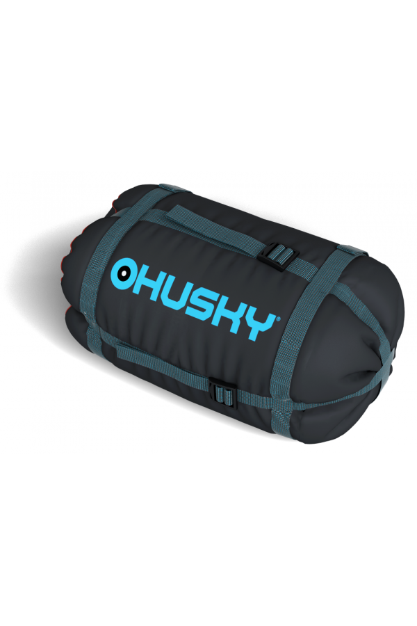 MINI : Sac de couchage 2 saisons - Température de confort de 12°C - Vue du sac de compression - Marque Husky