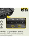 FSP100 NITECORE : 2 ports USB-A et 1 port USB-C