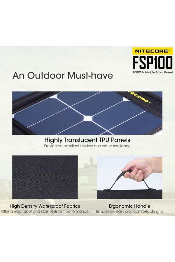 FSP100 NITECORE : Conception de grande qualité