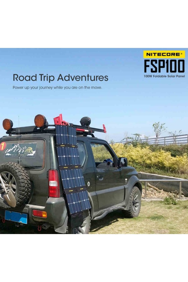 FSP100 NITECORE : Produit paré pour l'aventure