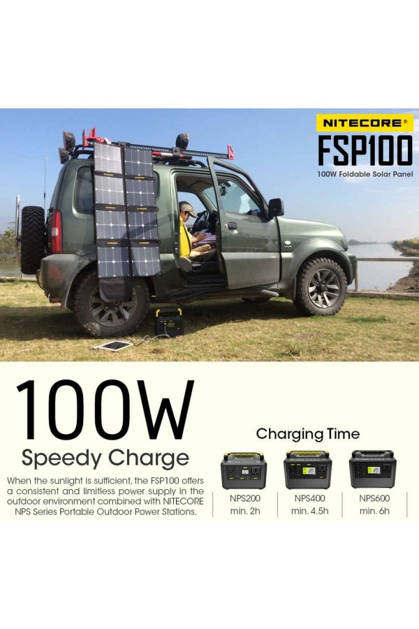 FSP100 NITECORE : Puissance record de 100 W